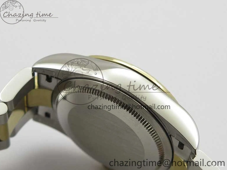 MiroTime 0127 SoftTouch Datejust 31mm 278273 SS YG BP Maker Best Edition Gray Diamonds Dial on SS YG Oyster Bracelet 2715